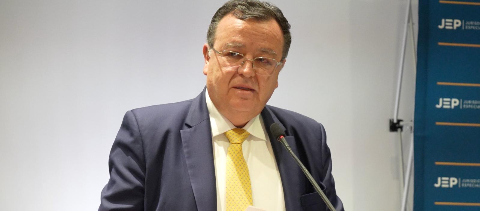 Alejandro Ramelli, presidente de la Jurisdicción Especial para la Paz (JEP).
