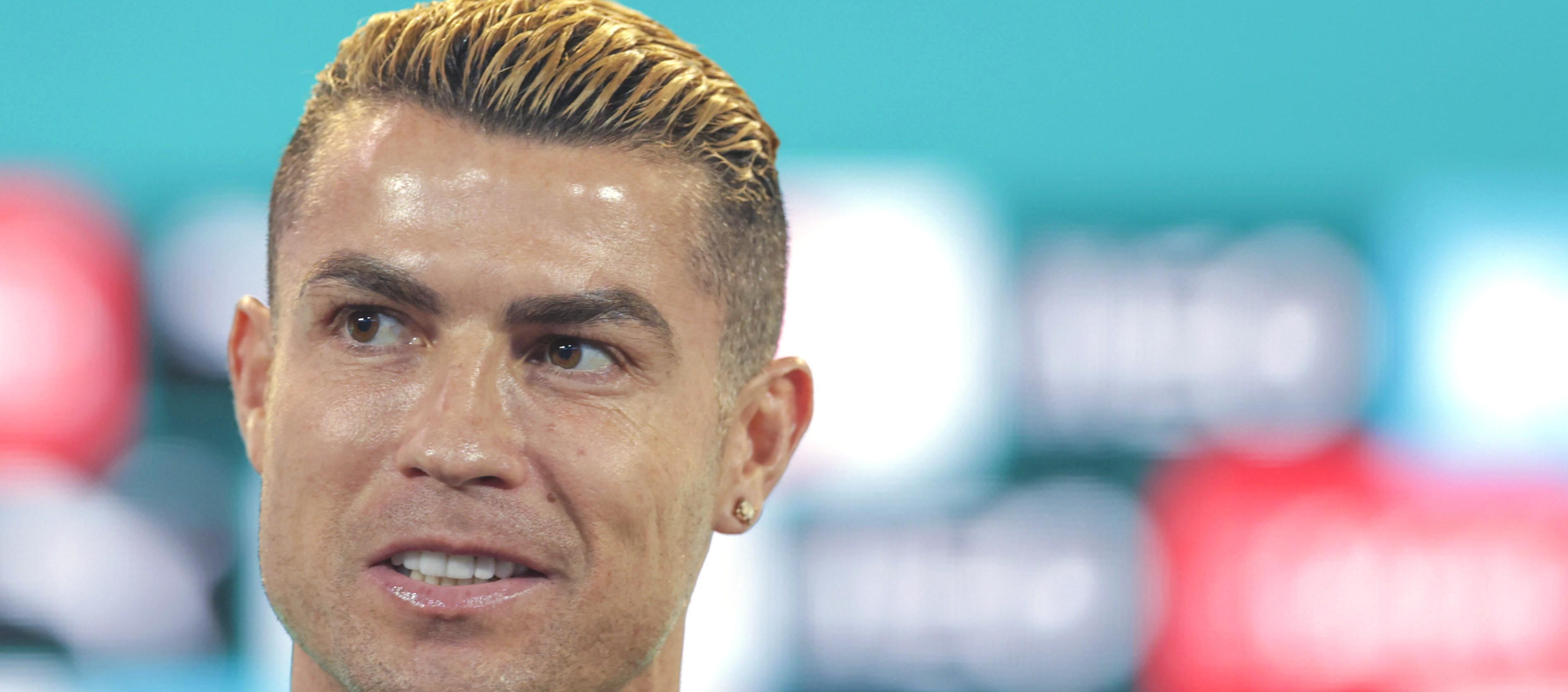 Cristiano Ronaldo, delantero de la selección portuguesa. 