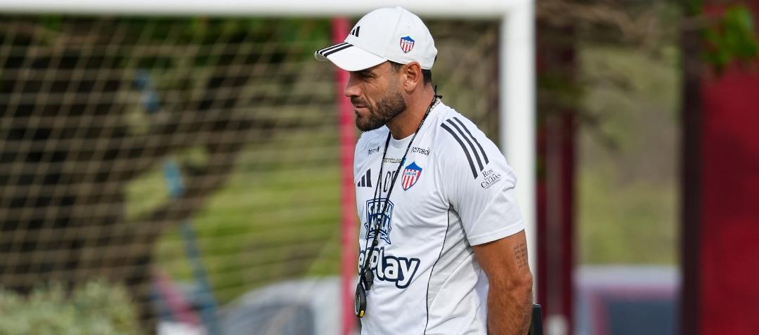 Sebastián Viera, director técnico del Junior. 