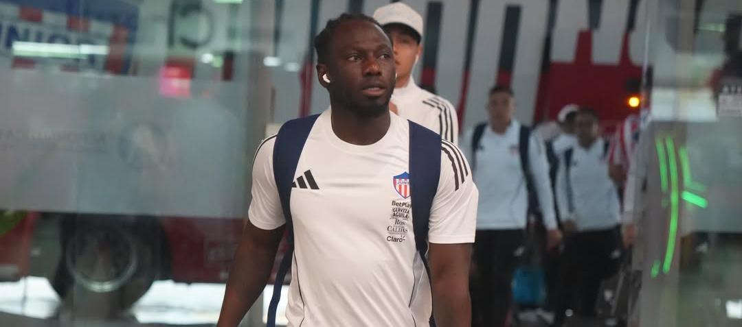 Yimmi Chará reapareció con Junior en el partido contra Fortaleza.