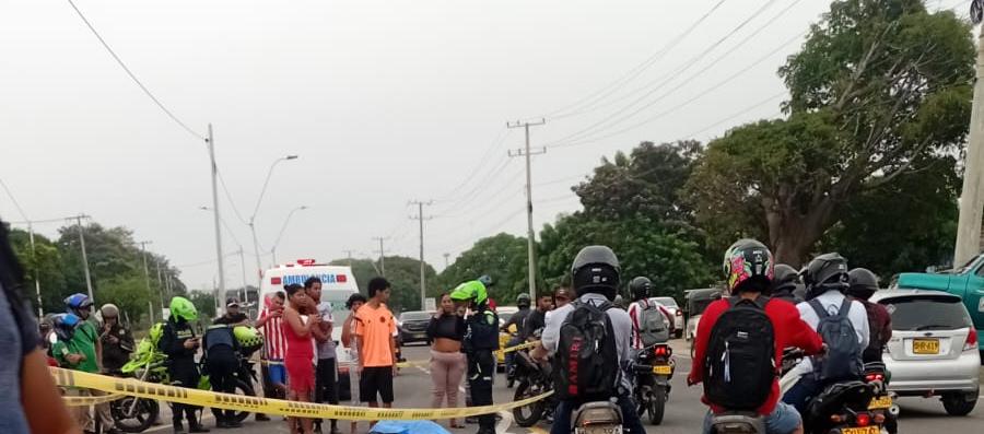 El peatón murió en el lugar del accidente. 