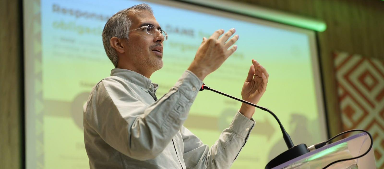 El director del Dane, Juan Manuel Alvarado Nivia.