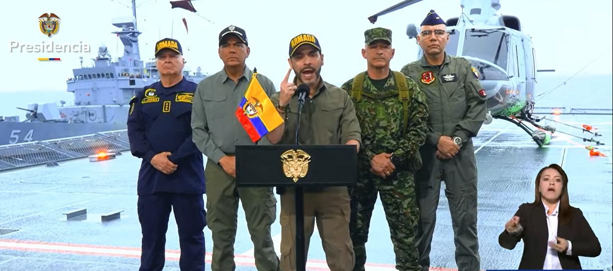 Alocución del Presidente Abelardo De La Espriella.
