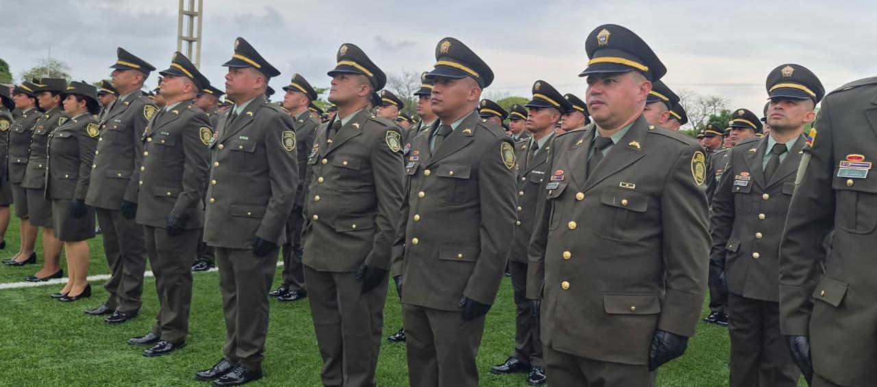 Ascenso de policías.