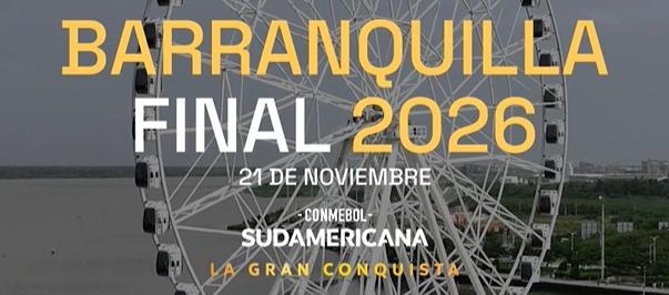 Barranquilla, sede de la final de la Copa Sudamericana.