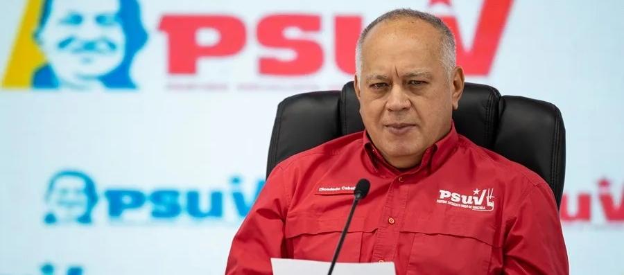 El ministro de Relaciones Interiores, Diosdado Cabello.