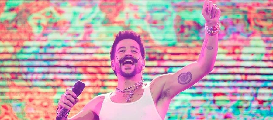 El cantante colombiano Camilo.