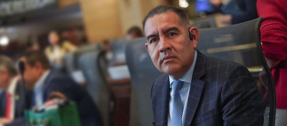 El senador Wilmer Ramiro Carrillo Mendoza.