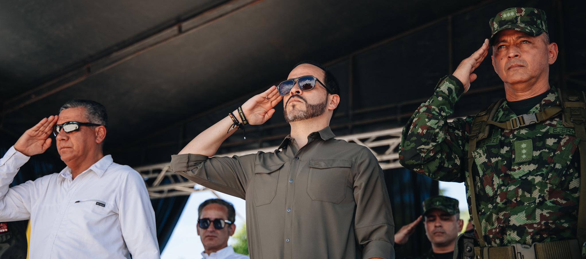 El Presidente Abelardo De La Espriella.