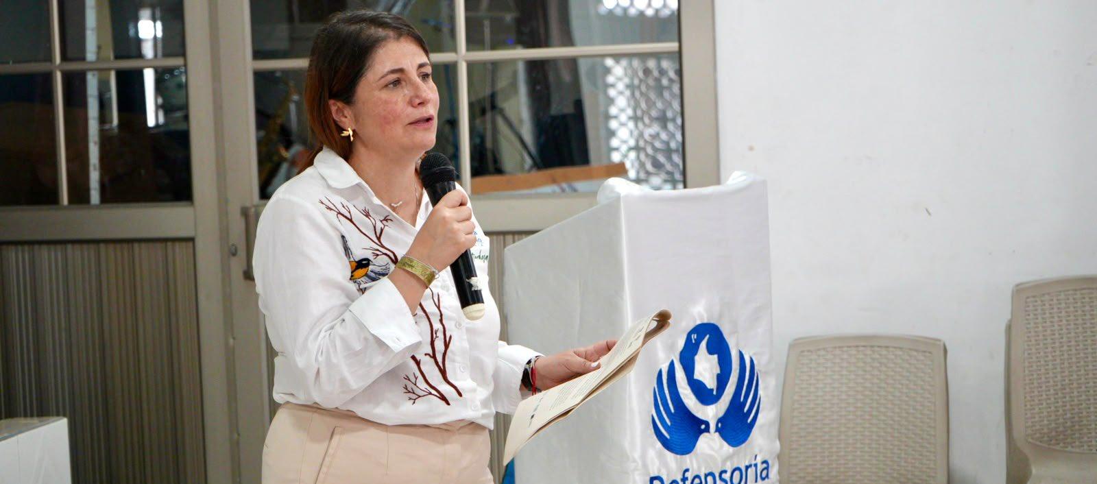 La Defensora del Pueblo, Iris Marín.