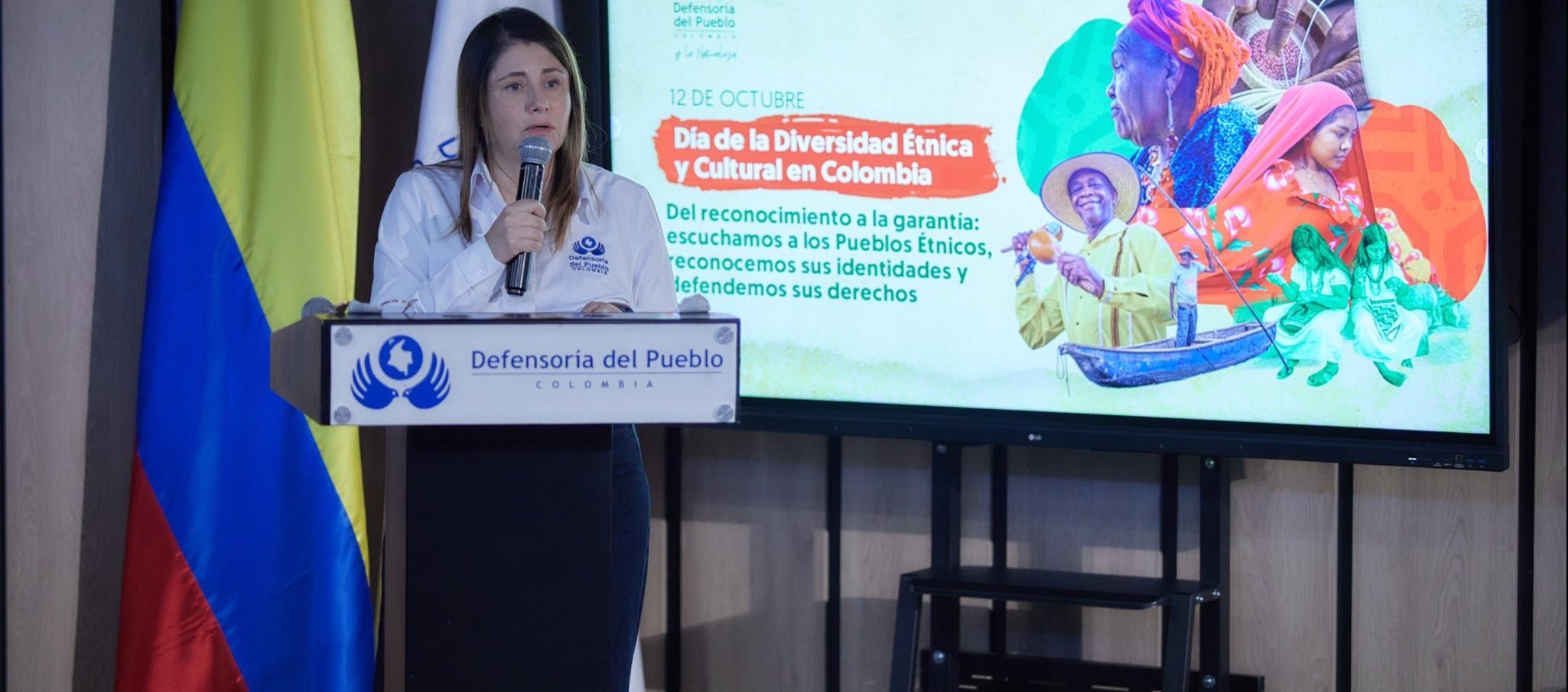 La Defensora del Pueblo, Iris Marín.