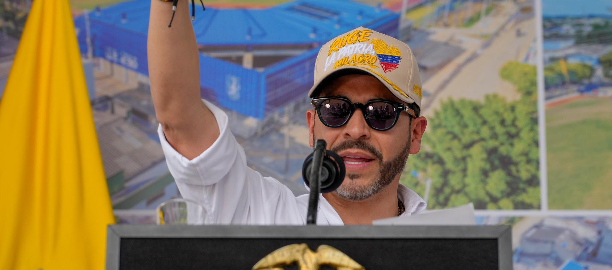 El Presidente Abelardo De La Espriella.