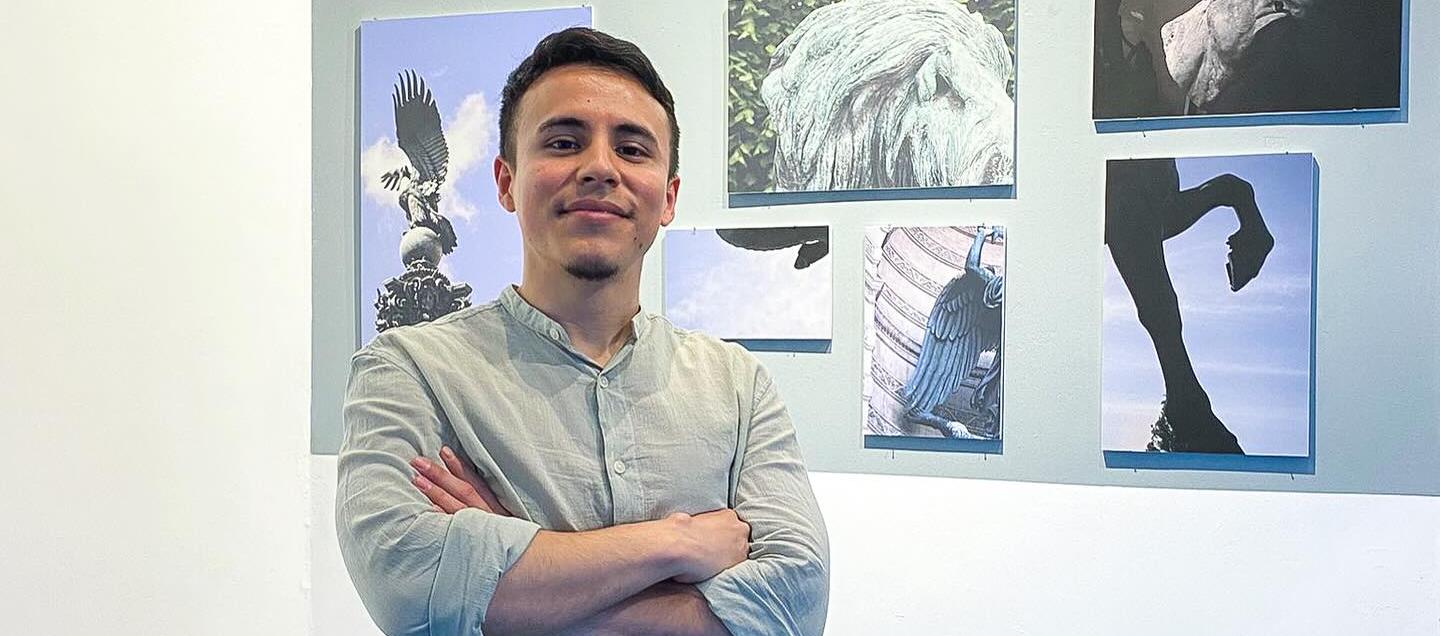 El artista plástico y pintor barranquillero Dylan Altamiranda.