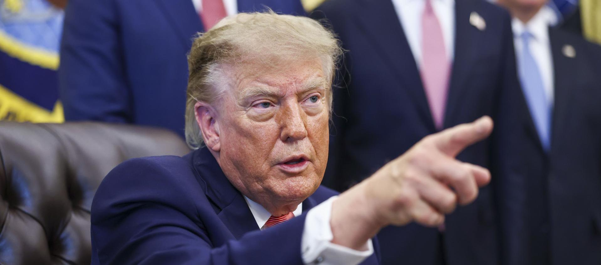 El presidente Donald Trump.
