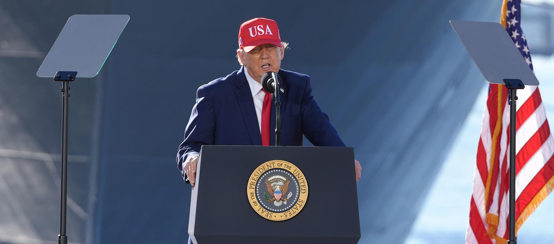 El presidente de Estados Unidos, Donald Trump.