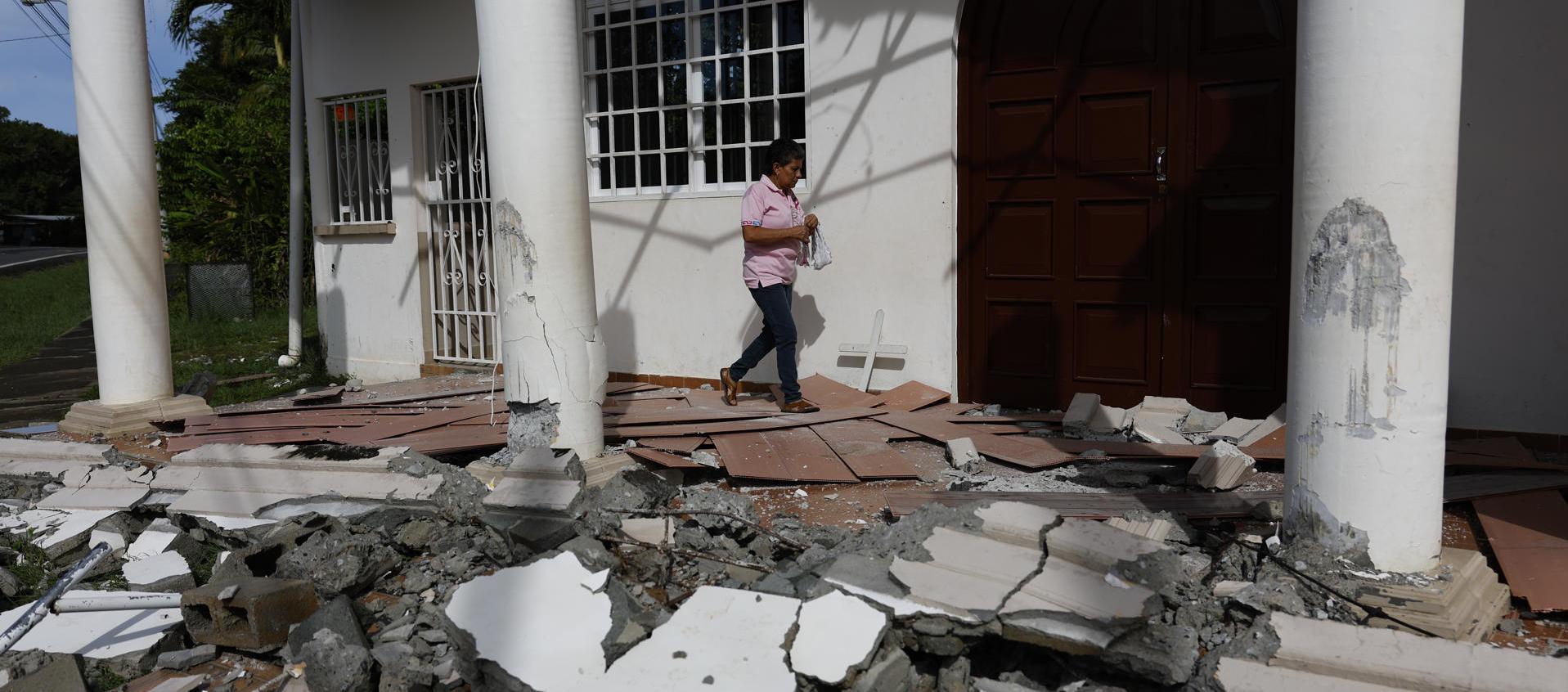 El terremoto en Panamá dejó daños en 2.164 infraestructuras