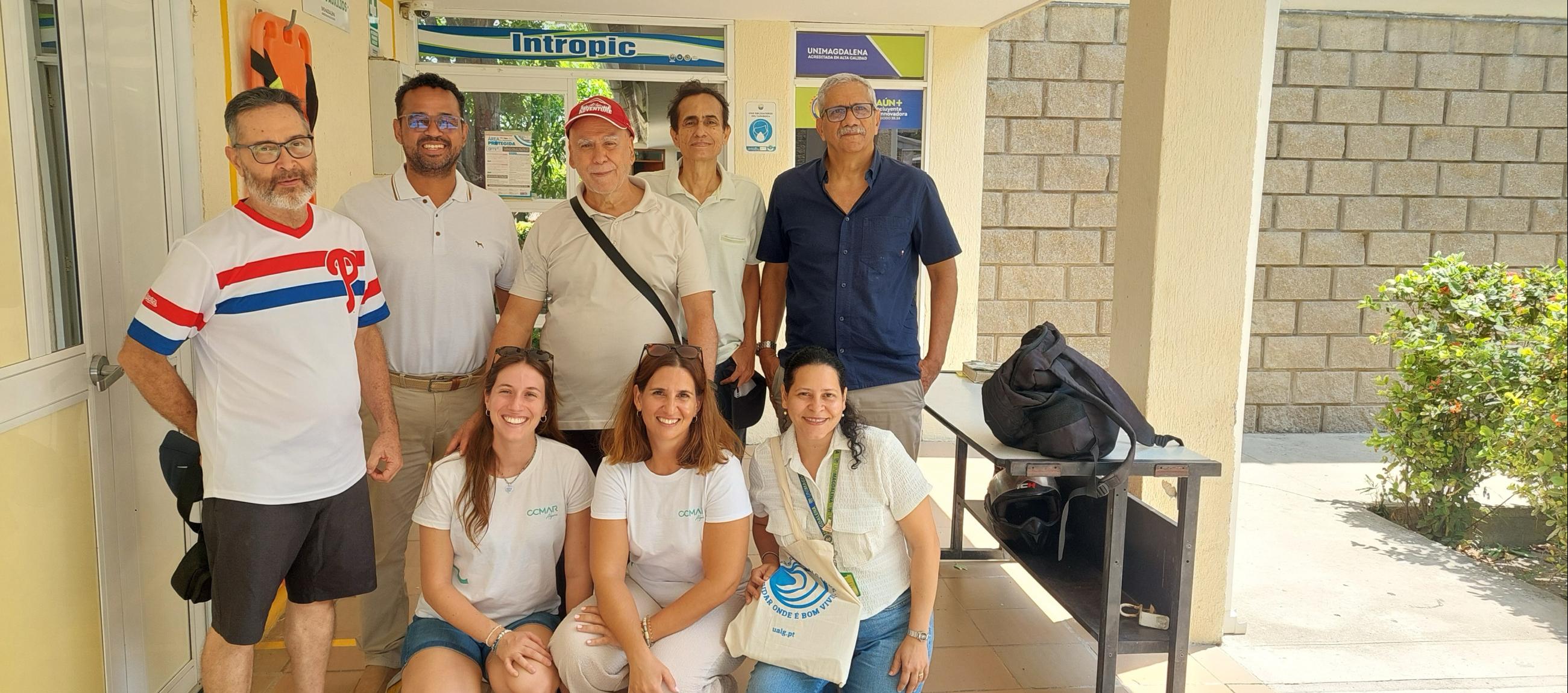 Equipo científico de Unisimón, la Universidad del Magdalena y la Universidad del Algarve.