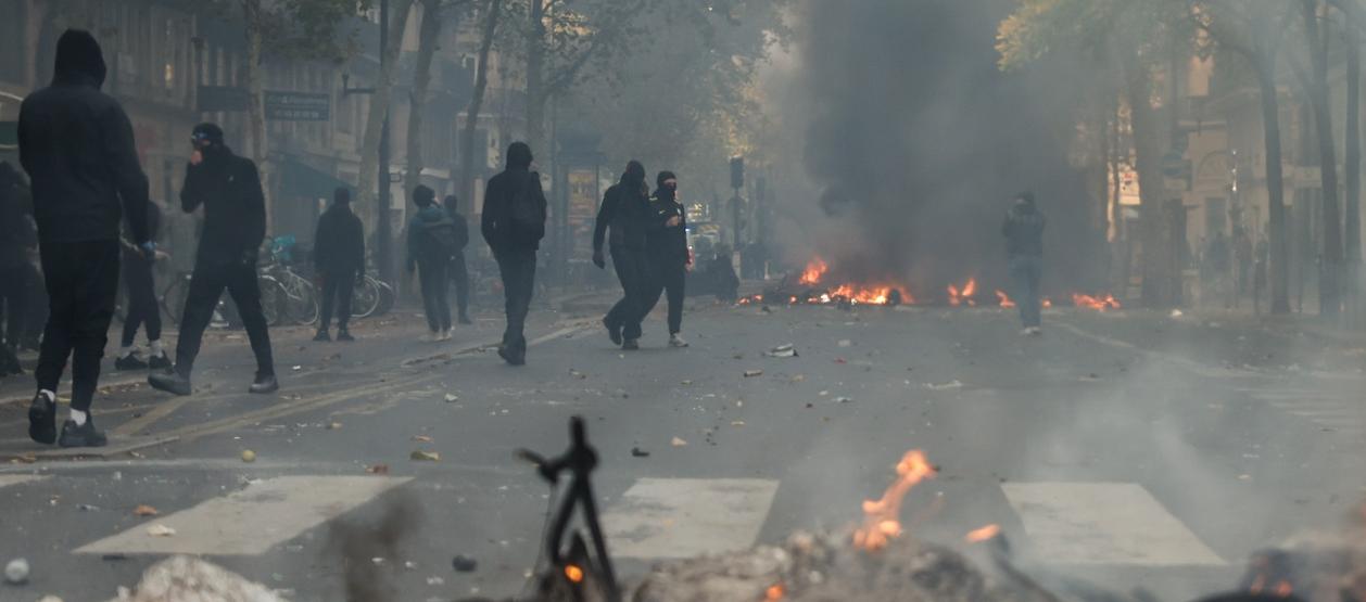 Protesta en París.