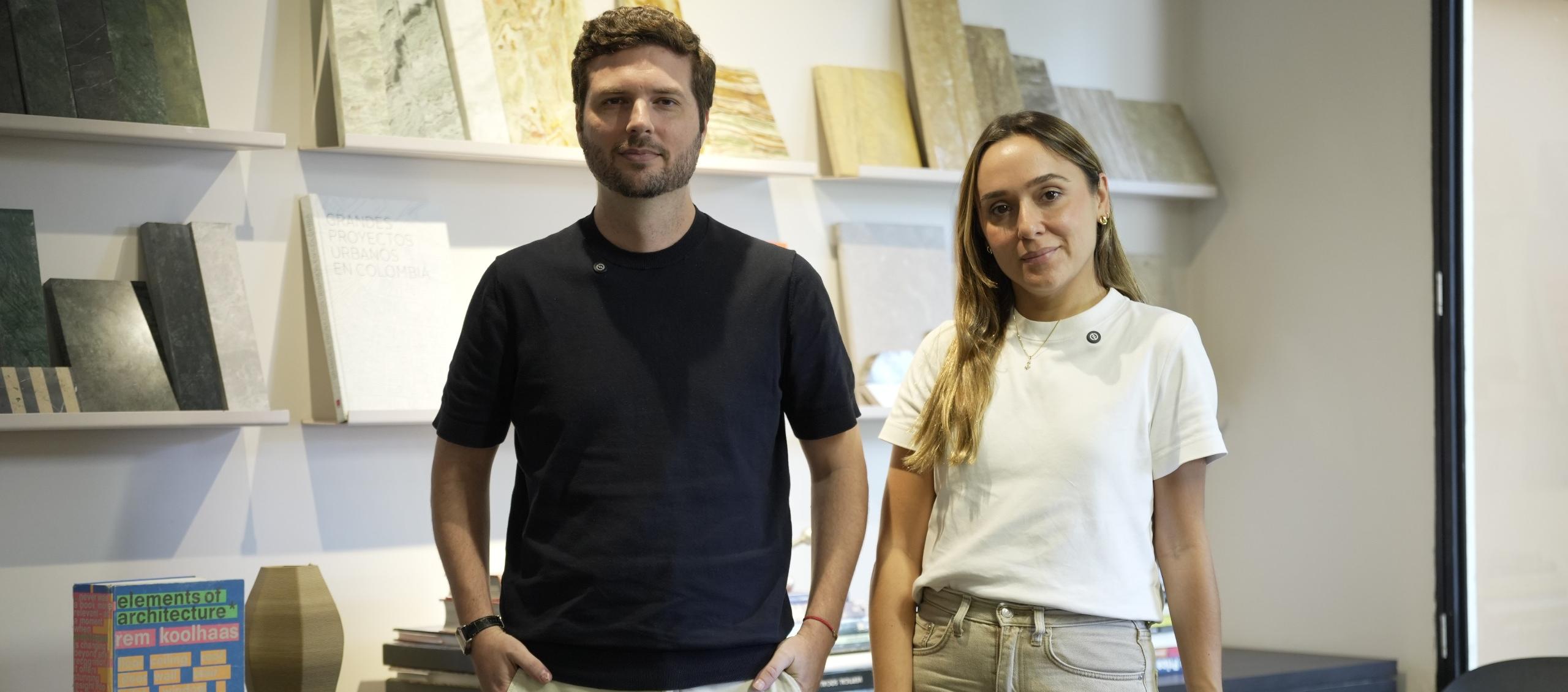 Francisco Ricardo y Catherine Jessurum, representantes de la firma DEB Architecture.