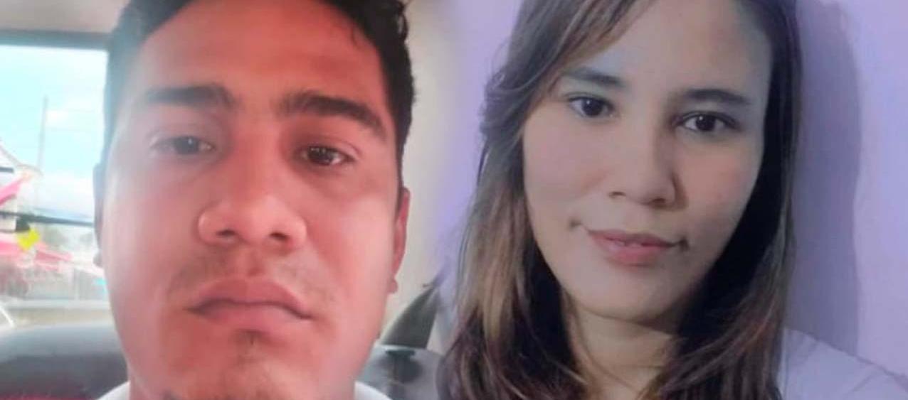 Franklin Jesús Trillos Yance, imputado como persona ausente; y la víctima Wilmary Carolina Guerra Montilla. 