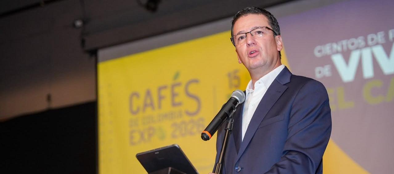 Germán Bahamón, gerente general de la Federación Nacional de Cafeteros.