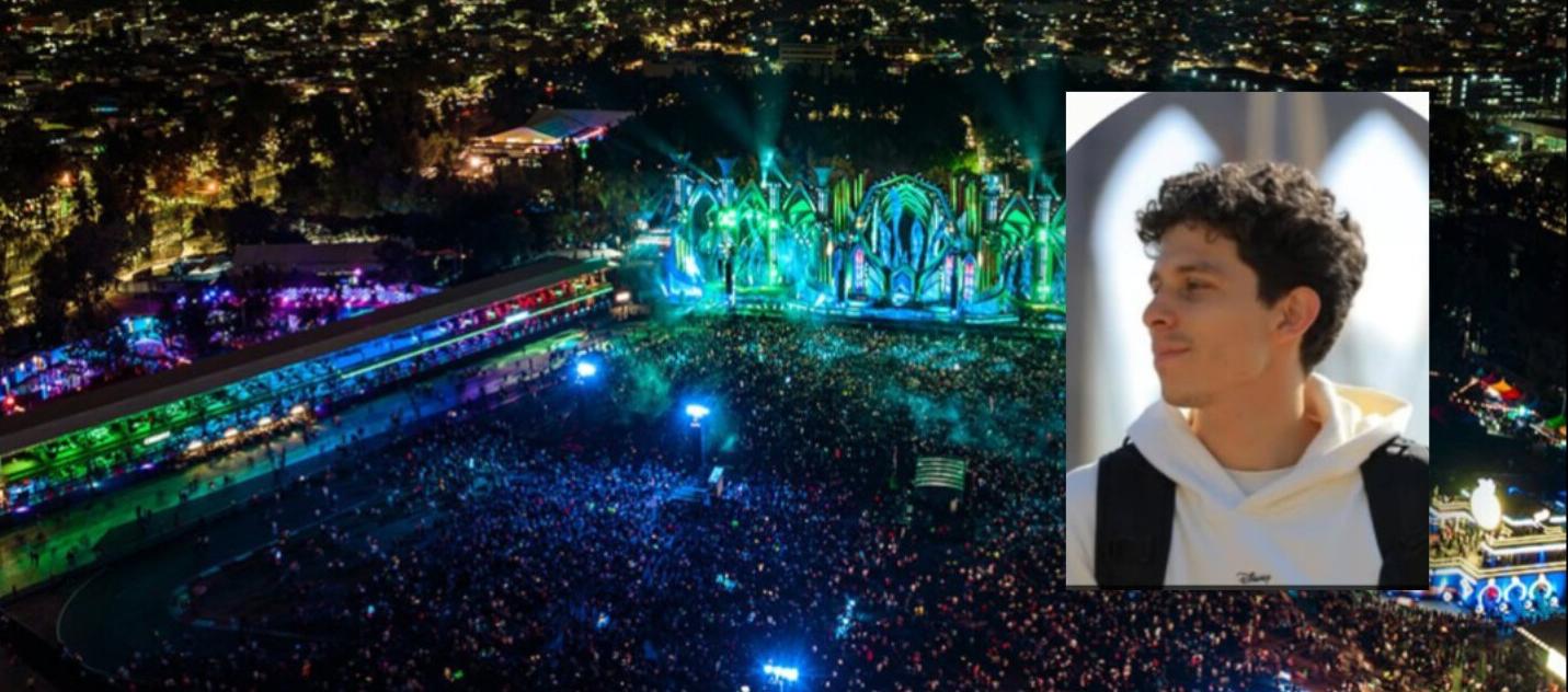 Imagen del Festival y Ismael Gerardo Méndez Huertas 