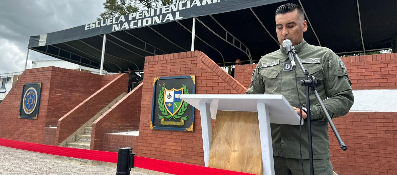 El director del Inpec, coronel Daniel Gutiérrez.