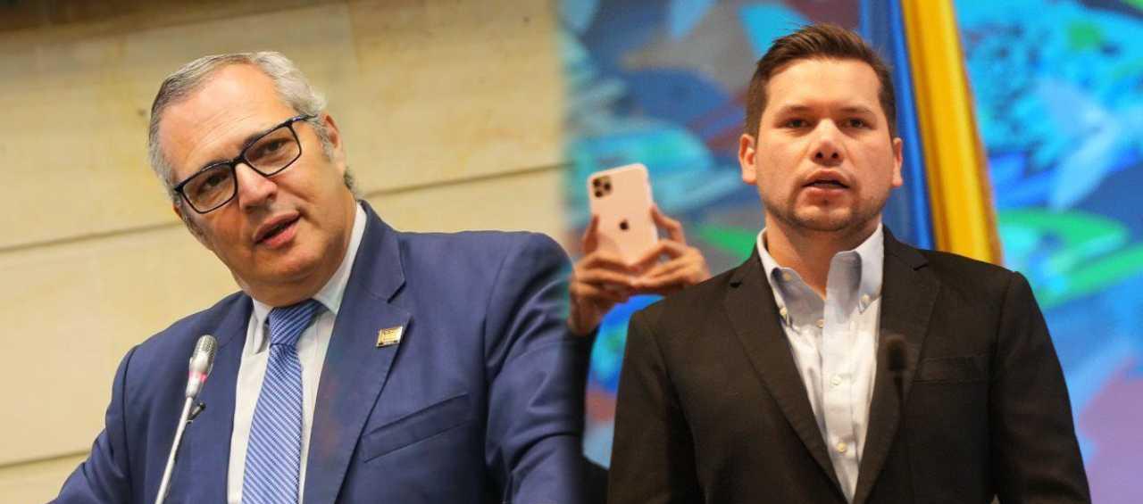Iván Name y Andrés Calle.