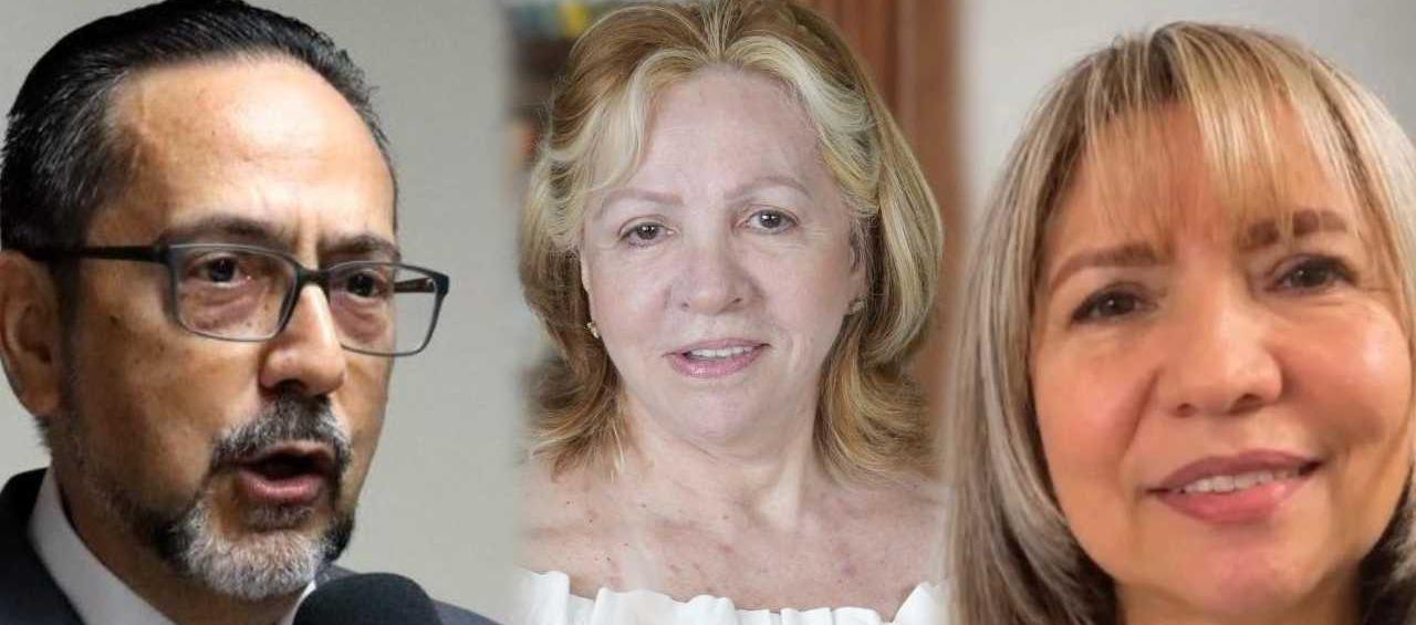 Jorge Senior, Silvia Gette y Ana Bernarda Sajer.