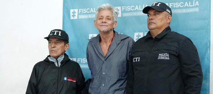 Juan Fernando Álvarez Torres en la URI de la Fiscalía, en Barranquilla.