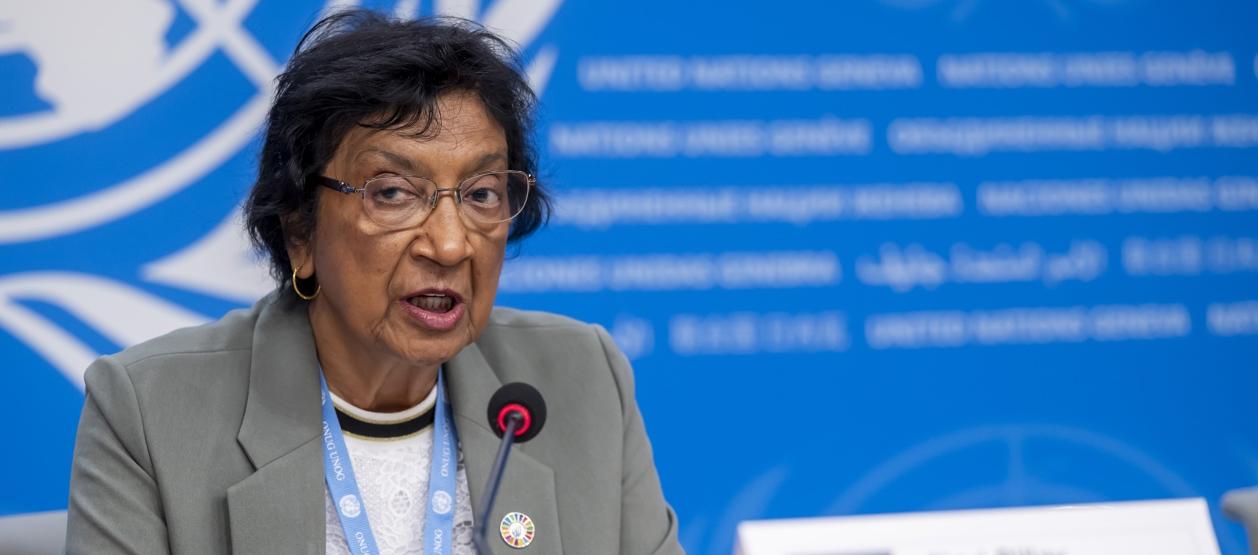 La jueza sudafricana Navanethem "Navi" Pillay.