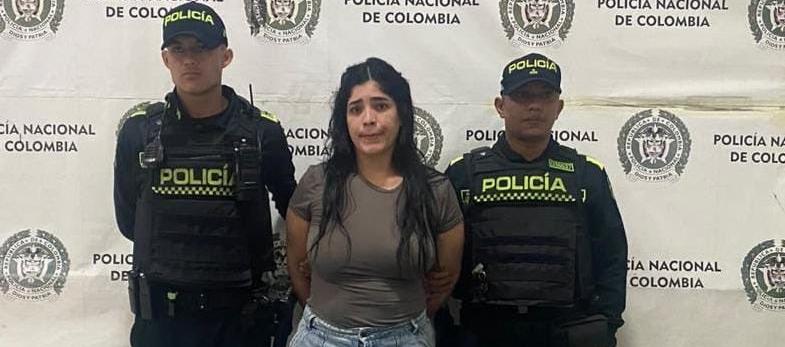 Juliana Paola Altamar Medina, alias 'Lucía'.