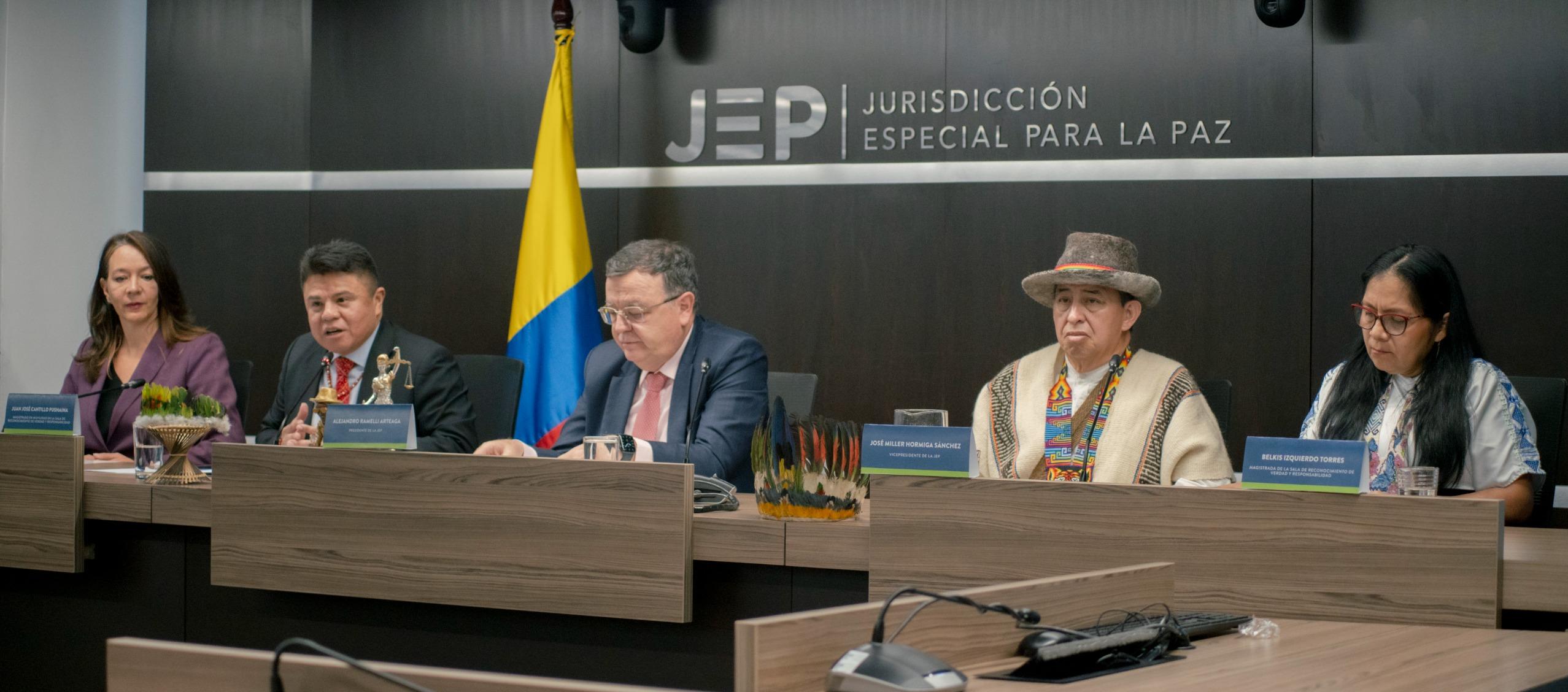 Jurisdicción Especial para la Paz.
