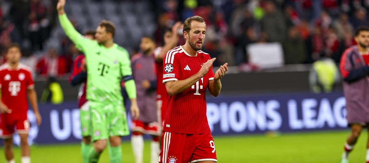 Harry Kane, delantero del Bayern de Múnich.