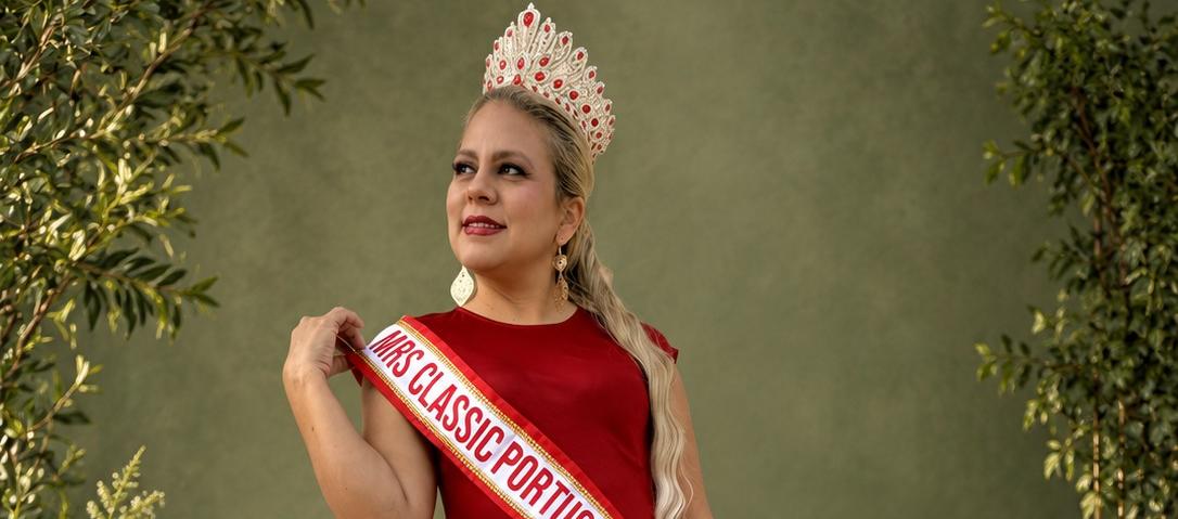 La barranquillera Miryam Morron Echeverria, elegida como Miss clásica de Portugal 2026.