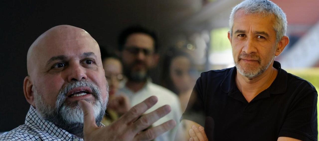 Salvatore Mancuso y  Víctor De Currea Lugo. 