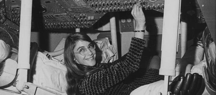 Margaret Hamilton, pionera de la informática.