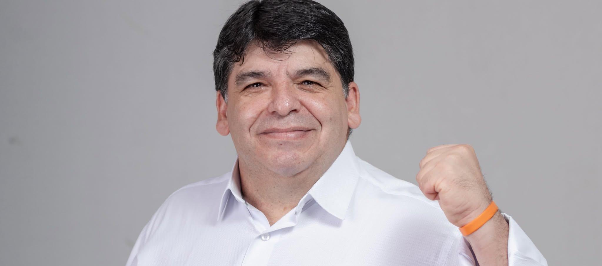 Nelson Alarcón, presidente de la CUT.