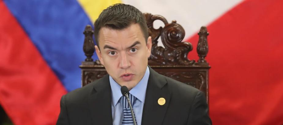 Presidente de Ecuador, Daniel Noboa.