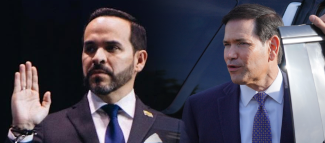 Abelardo De La Espriella y Marco Rubio.