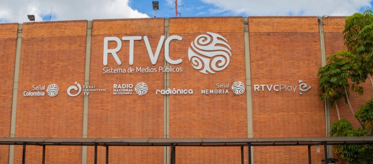 Fachada de RTVC.