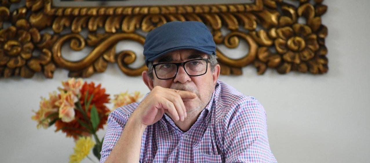 Rodrigo Londoño, dirigente del Partido Comunes. 