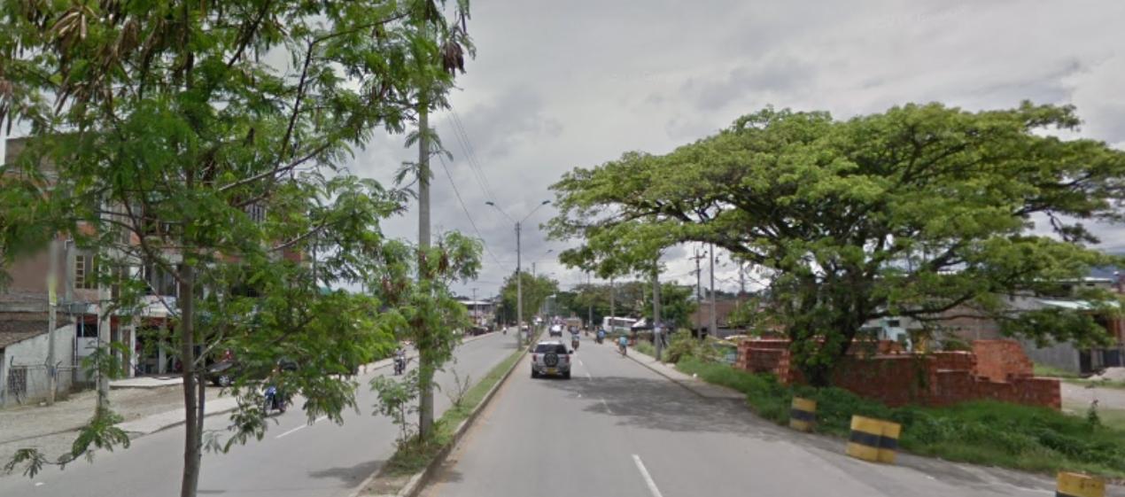 Zona urbana del municipio de Santander Quilichao. 