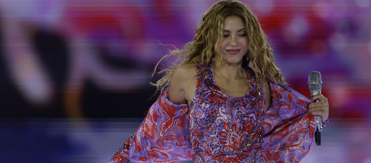 La cantante barranquillera Shakira.