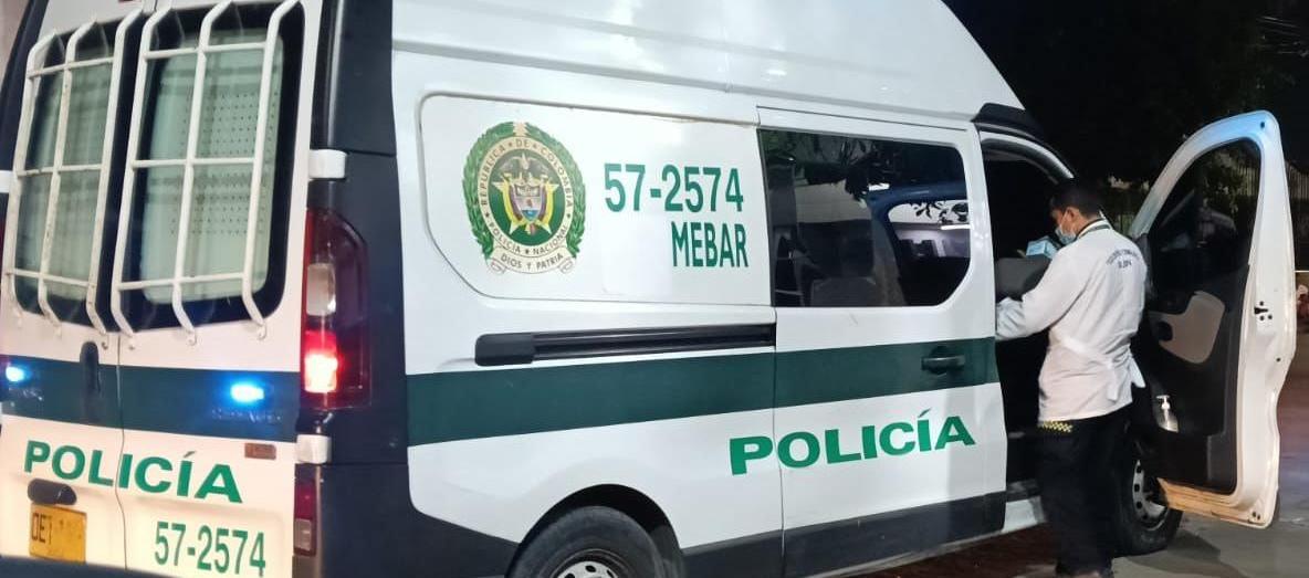 La Sijin de la Policía realizó la inspección de los cuerpos. 