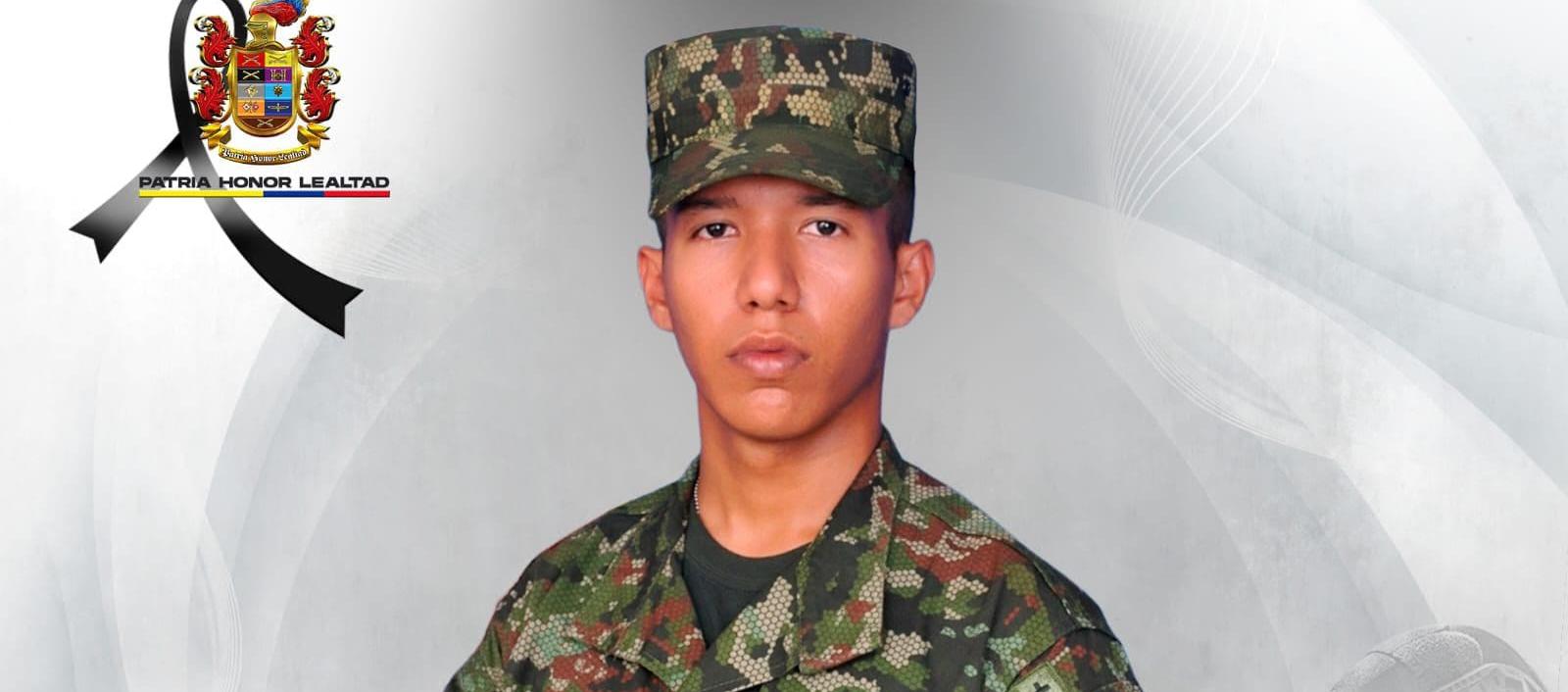  Soldado profesional  Brajhan Daniel Ropero Lozano. 