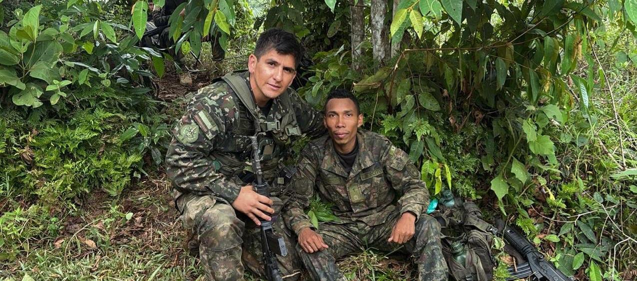 El soldado fue encontrado por sus compañeros el fin de semana.