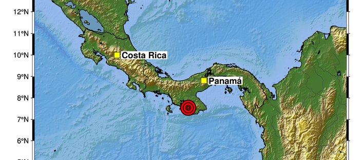 Terremoto en Panamá.