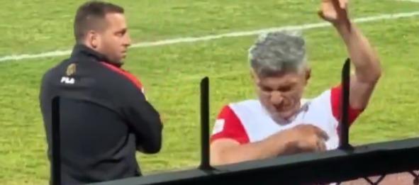 Momento de la agresión.