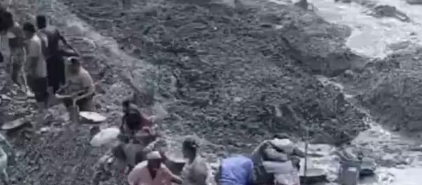Lugar de la tragedia.